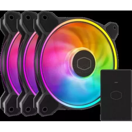 Lot de 3 VentilateursCooler MasterMasterFan Halo²… | MonPC.Store