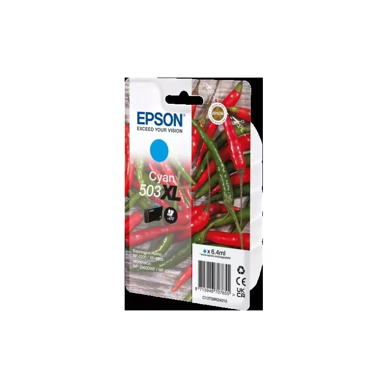 Cartouche d'encreEpsonPiments 503 XL(Cyan) | MonPC.Store