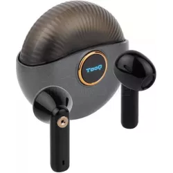 Ecouteurs sans fil Bluetooth TooQ Snail (Noir) | MonPC.Store