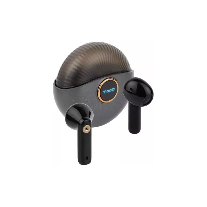 Ecouteurs sans fil Bluetooth TooQ Snail (Noir) | MonPC.Store