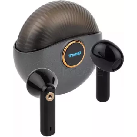 Ecouteurs sans fil Bluetooth TooQ Snail (Noir) | MonPC.Store