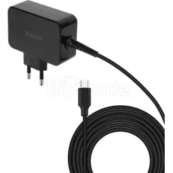 Chargeur universel TooQ 65W - USB-C (Noir) | MonPC.Store
