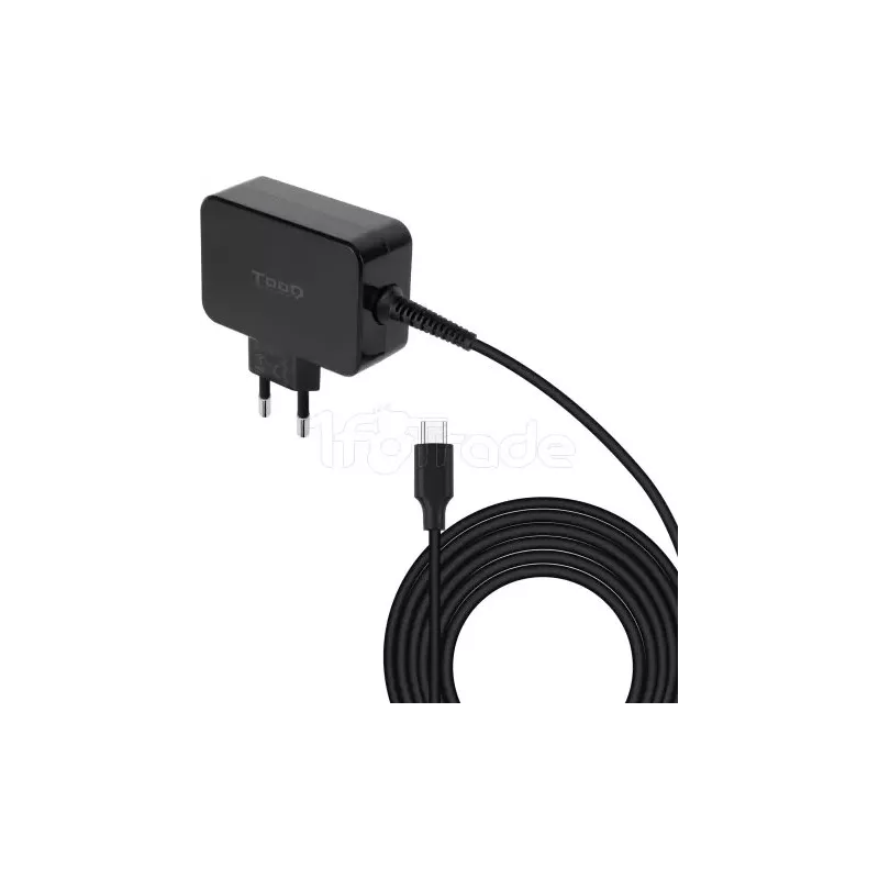 Chargeur universel TooQ 65W - USB-C (Noir) | MonPC.Store