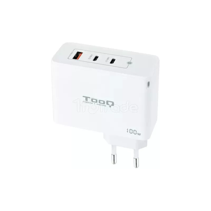 Chargeur secteur TooQ 1x port USB-A + 2x ports USB-C… | MonPC.Store