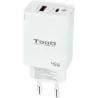Chargeur secteur TooQ 1x port USB-A + 1x port USB-C… | MonPC.Store