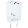 Chargeur secteur TooQ 1x port USB-A + 1x port USB-C… | MonPC.Store