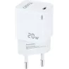 Chargeur secteur TooQ 1 port USB-C 20W (Blanc) | MonPC.Store