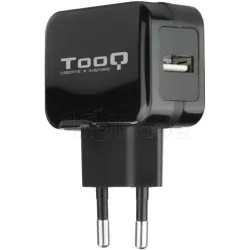 Chargeur secteur TooQ 1 port USB 12W (Noir) | MonPC.Store