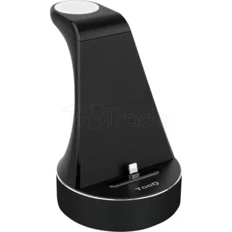 Chargeur sans fil TooQ pour Apple Watch et iPhone (Noir) | MonPC.Store