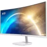 Ecran incurvé 34"MSIPro MP341CQ UWQHD 100Hz (Blanc) | MonPC.Store