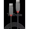 CableLindyAnthra Line USB 2.0 A M/M 1m (Gris) | MonPC.Store