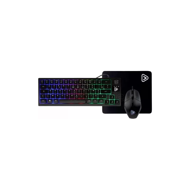 Pack Gamer 3en1 (Clavier/Souris/Tapis) OnLan PG-7 (Noir) | MonPC.Store