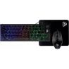 Pack Gamer 3en1 (Clavier/Souris/Tapis) OnLan PG-7 (Noir) | MonPC.Store