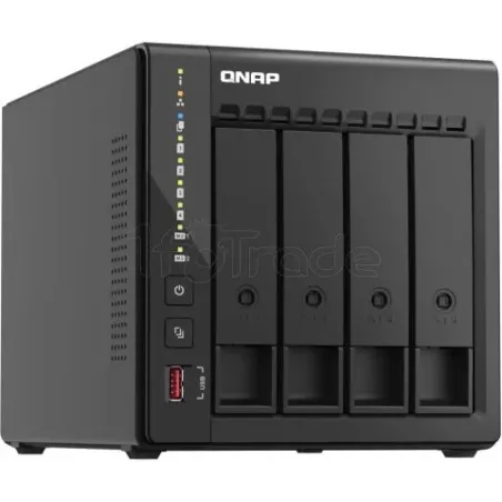 Serveur NASQnapTS-453E8Go - 4 baies (Noir) | MonPC.Store