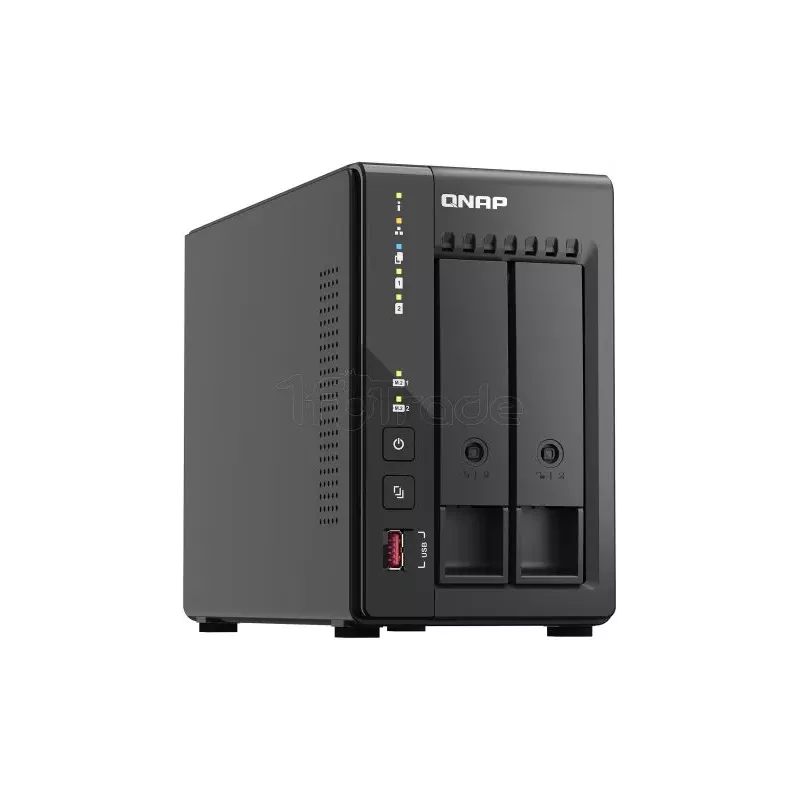Serveur NASQnapTS-253E8Go - 2 baies (Noir) | MonPC.Store