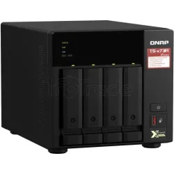 Serveur NASQnapTS-4738Go - 4 baies (Noir) | MonPC.Store