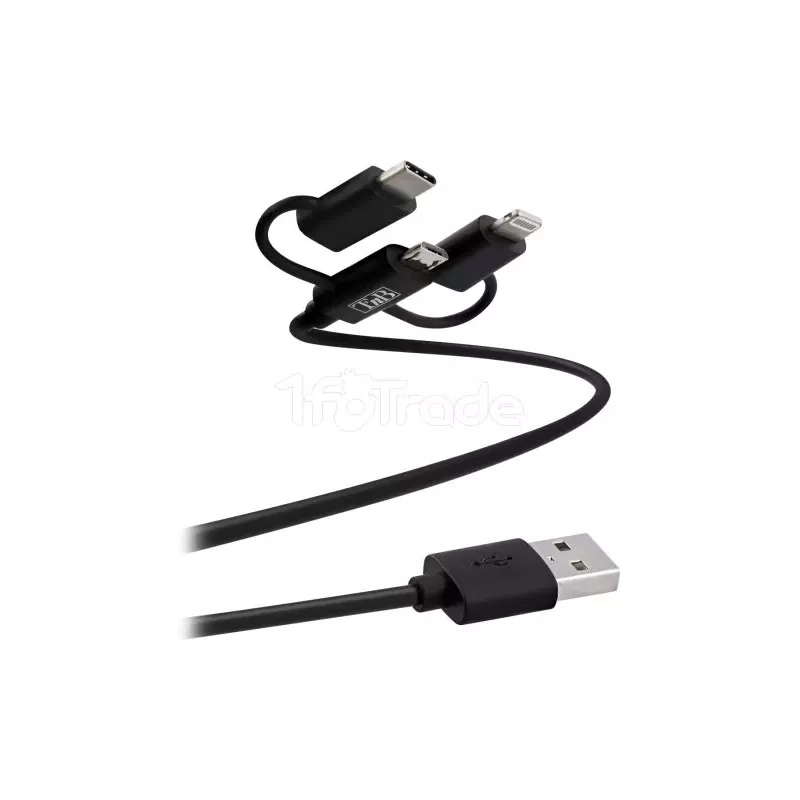 CâbleT'nB3en1 USB - Lightning / Micro-USB / USB-C M/M… | MonPC.Store