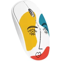 Souris sans filT'nBExclusiv' Art (Blanc) | MonPC.Store