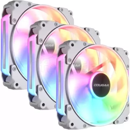Lot de 3 Ventilateurs de boitier CougarApolarRGB… | MonPC.Store