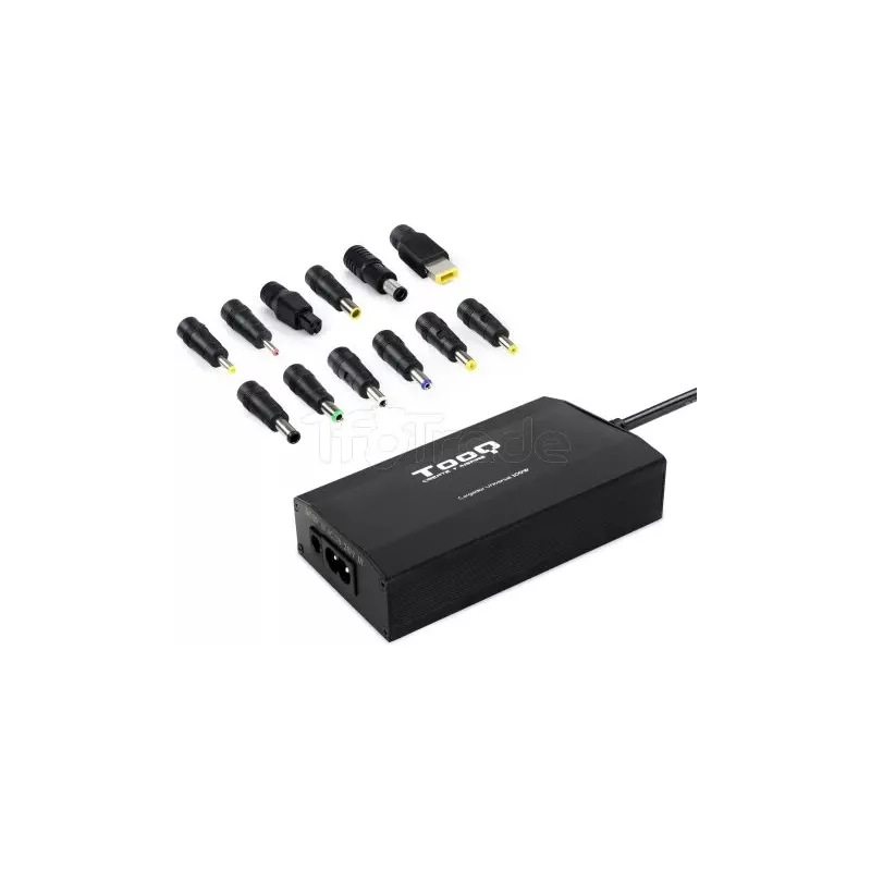 Chargeur universel TooQ 100W - 12 embouts (Noir) | MonPC.Store