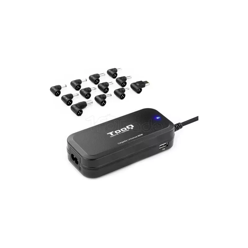 Chargeur universel TooQ 90W - 12 embouts | MonPC.Store