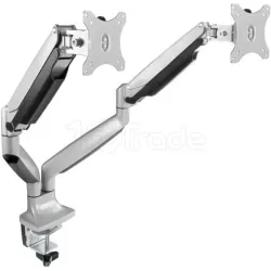 Support double-écran à fixer TooqDB3132TNR13"-32" (9kg… | MonPC.Store