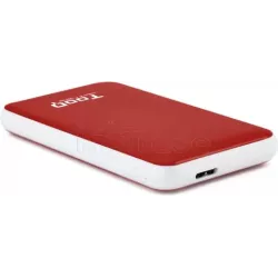 Boitier externe USB 3.1 TooQTQE-2528- S-ATA 2,5" (Rouge) | MonPC.Store