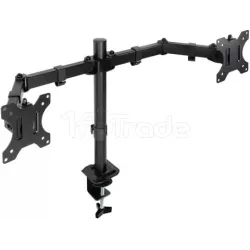 Support double-écran à fixer TooqDB1802TN17"-27" (8kg… | MonPC.Store