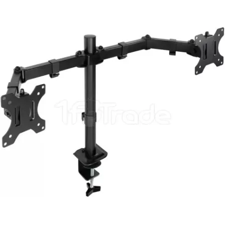 Support double-écran à fixer TooqDB1802TN17"-27" (8kg… | MonPC.Store