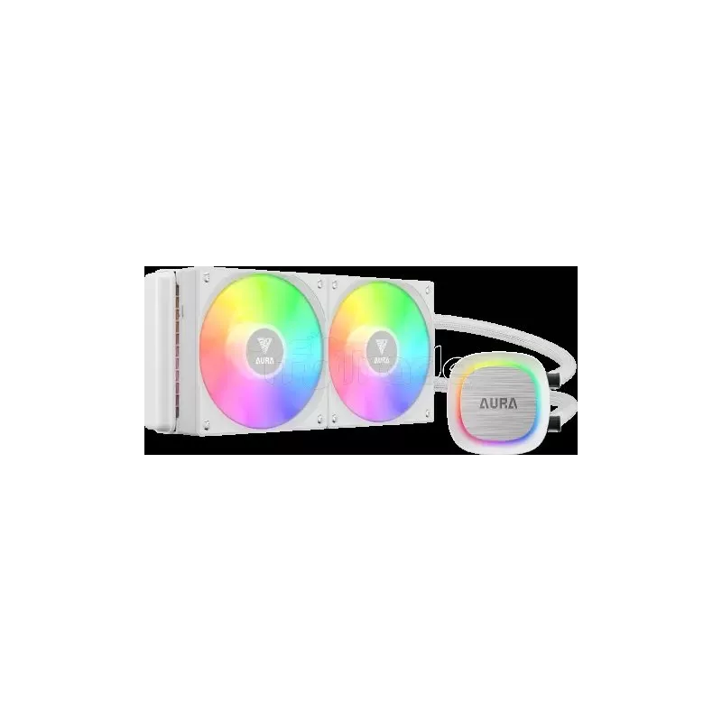 Kit Watercooling AIOGamdiasAura GL V2RGB - 240mm (Blanc) | MonPC.Store