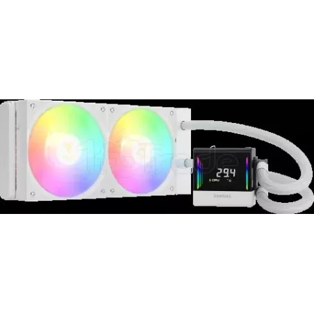 Kit Watercooling AIOGamdiasChione E4RGB - 240mm (Blanc) | MonPC.Store
