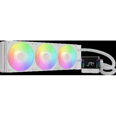 Kit Watercooling AIOGamdiasChione E4RGB - 360mm (Blanc) | MonPC.Store