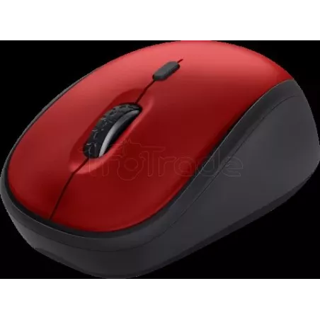 Souris sans filTrustYvi+ Silent(Rouge) | MonPC.Store