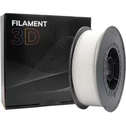 Bobine de Filament PLA 3D Blanc Ø1,75mm - 1kg | MonPC.Store