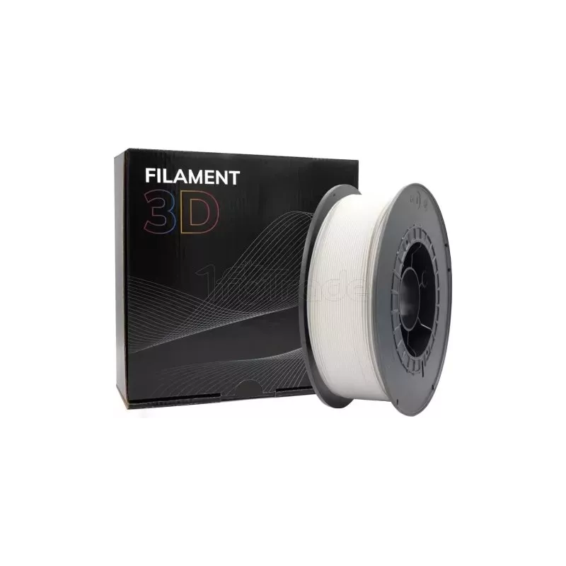 Bobine de Filament PLA 3D Blanc Ø1,75mm - 1kg | MonPC.Store