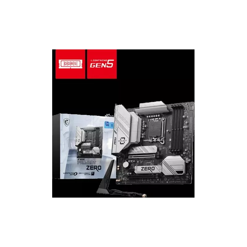 Carte MèreMSIB760M Project ZeroDDR5 (Intel LGA 1700)… | MonPC.Store