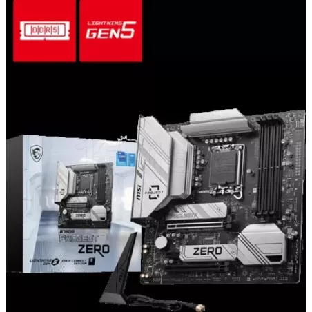 Carte MèreMSIB760M Project ZeroDDR5 (Intel LGA 1700)… | MonPC.Store