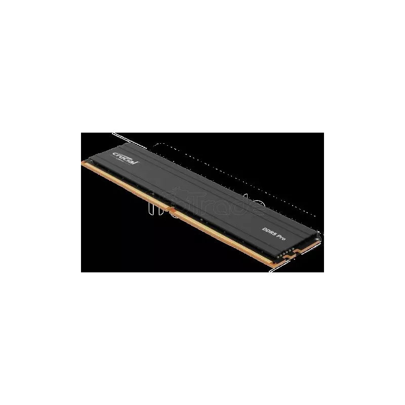 Barrette mémoire 16Go DIMM DDR5CrucialPro5600MHz (Noir) | MonPC.Store