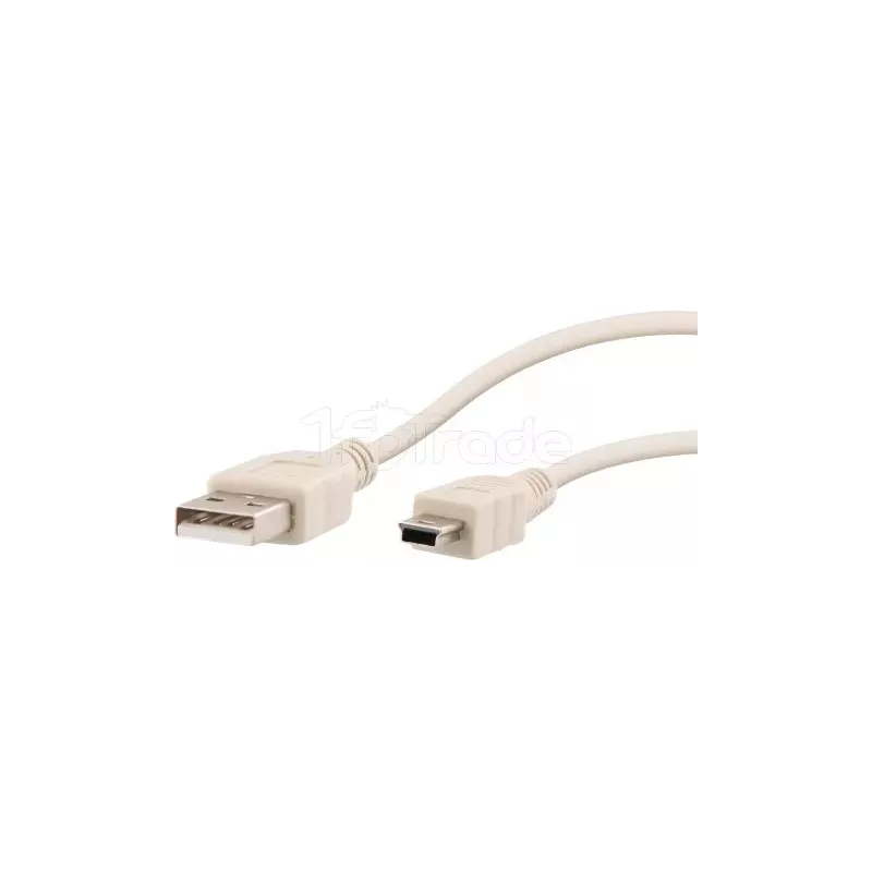 CableT'nBUSB 2.0 type A - Mini B M/M 1m (Blanc) | MonPC.Store