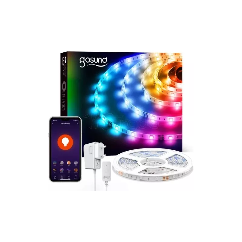 Bandeau LED connecté GosundSmart Light 2RGB 5m | MonPC.Store