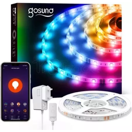 Bandeau LED connecté GosundSmart Light 2RGB 5m | MonPC.Store
