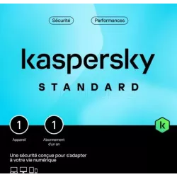 KasperskyStandard - 1 appareil / 1 an (OEM) | MonPC.Store