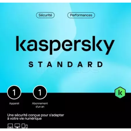 KasperskyStandard - 1 appareil / 1 an (OEM) | MonPC.Store