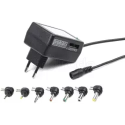 Chargeur secteur universel EnerGenie 24W (7 embouts) | MonPC.Store