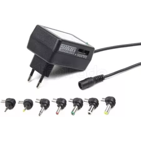 Chargeur secteur universel EnerGenie 24W (7 embouts) | MonPC.Store