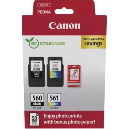 Pack 2 cartouches d'encreCanonPG-560/CL-561 Photo… | MonPC.Store
