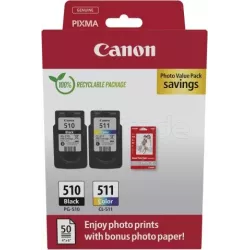 Pack 2 cartouches d'encreCanonPG-510/CL-511 (Noir +… | MonPC.Store