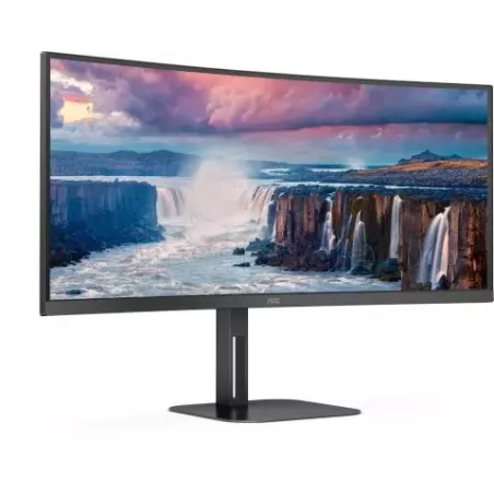 Ecran incurvé 34"AOCV5 CU34V5CUWQHD 100Hz (Noir) | MonPC.Store