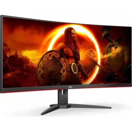 Ecran incurvé 34" AOCAgon CU34G2XEUWQHD 144Hz (Noir) | MonPC.Store
