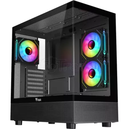 Boitier Moyen Tour ATXiTekShowbui 42RGB avec panneaux… | MonPC.Store